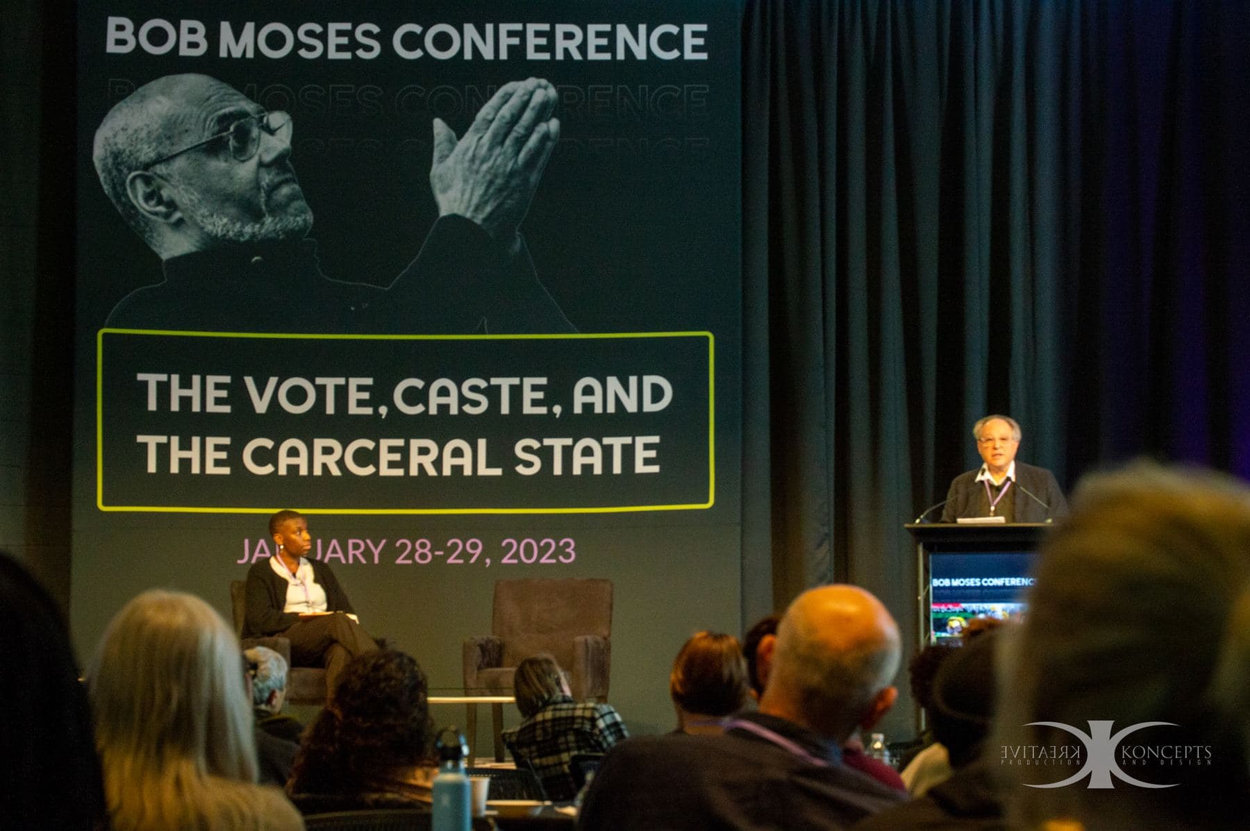 2023 hero: a wide photo from the conference